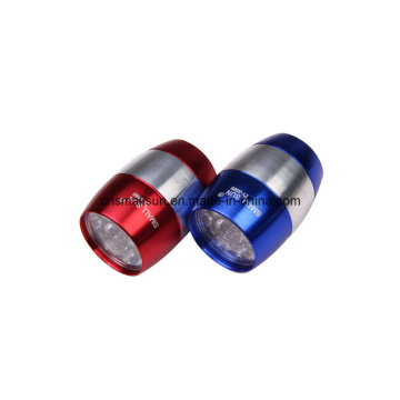 Aluminium Alloy Key Chain Flashlight with Button Battery